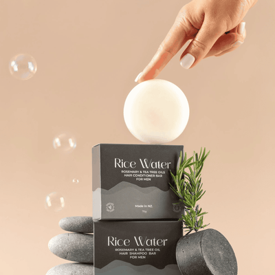 Men's Rice Water Shampoo & Conditioner Combo