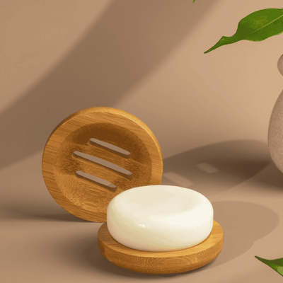 Bamboo Shampoo Bar Drainer Dish