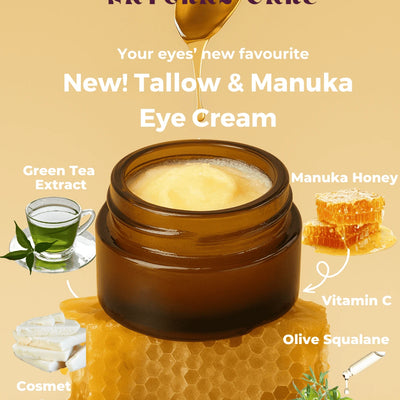 Tallow Eye Cream - For Dark Circles and Wrinkles