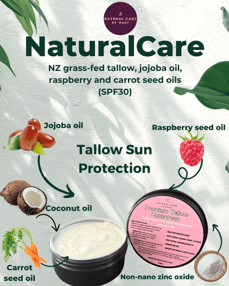 
                  
                    Tallow Sun Balm - 100 ml - NaturalCare
                  
                